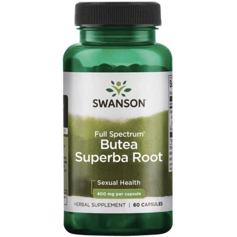 Swanson Butea Superba Root 400 mg 60 kapslit foto